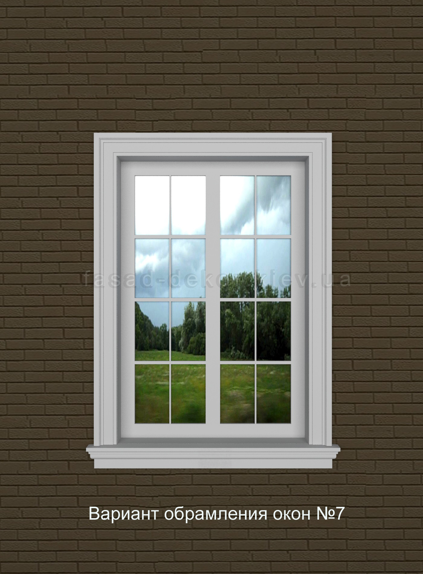 Оконное обрамление К 7